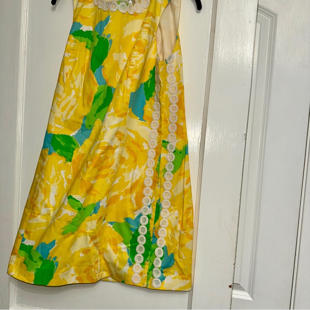Lilly Pulitzer Mila Shift Dress in Sunglow Yellow - Picture 2 of 6